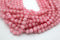 Rose Quartz Gemstone Beads, 8mm, Faceted